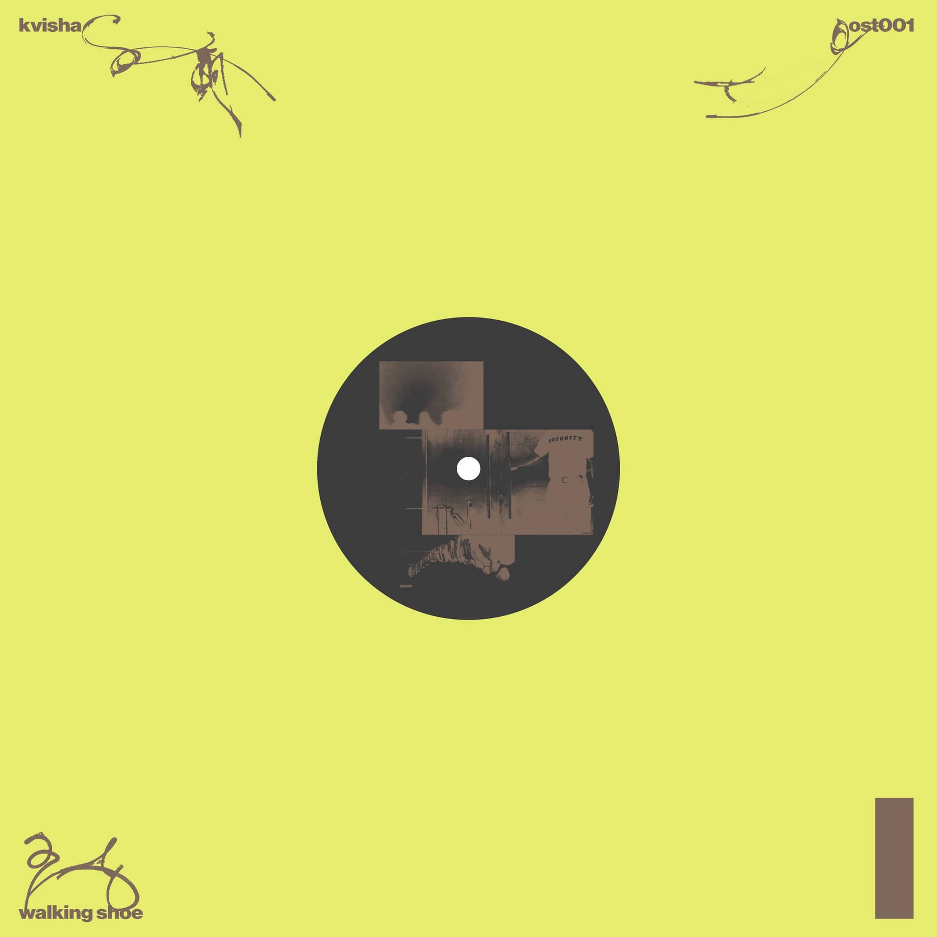 Artwork for kvisha - walking shoe vinyl